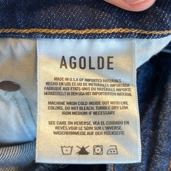 AGOLDE Pinch Waist High Rise Kick Flare in SIze 30 - Picture 5 of 12